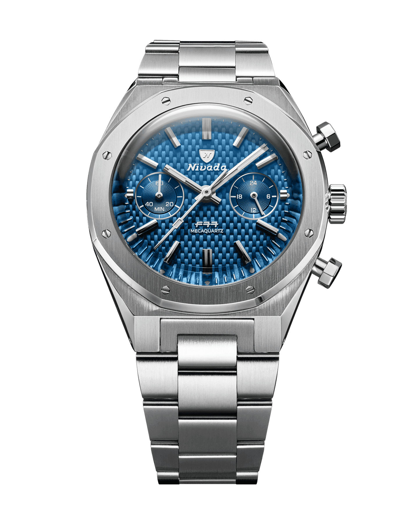 Nivada Grenchen F77 Chrono Mecaquartz